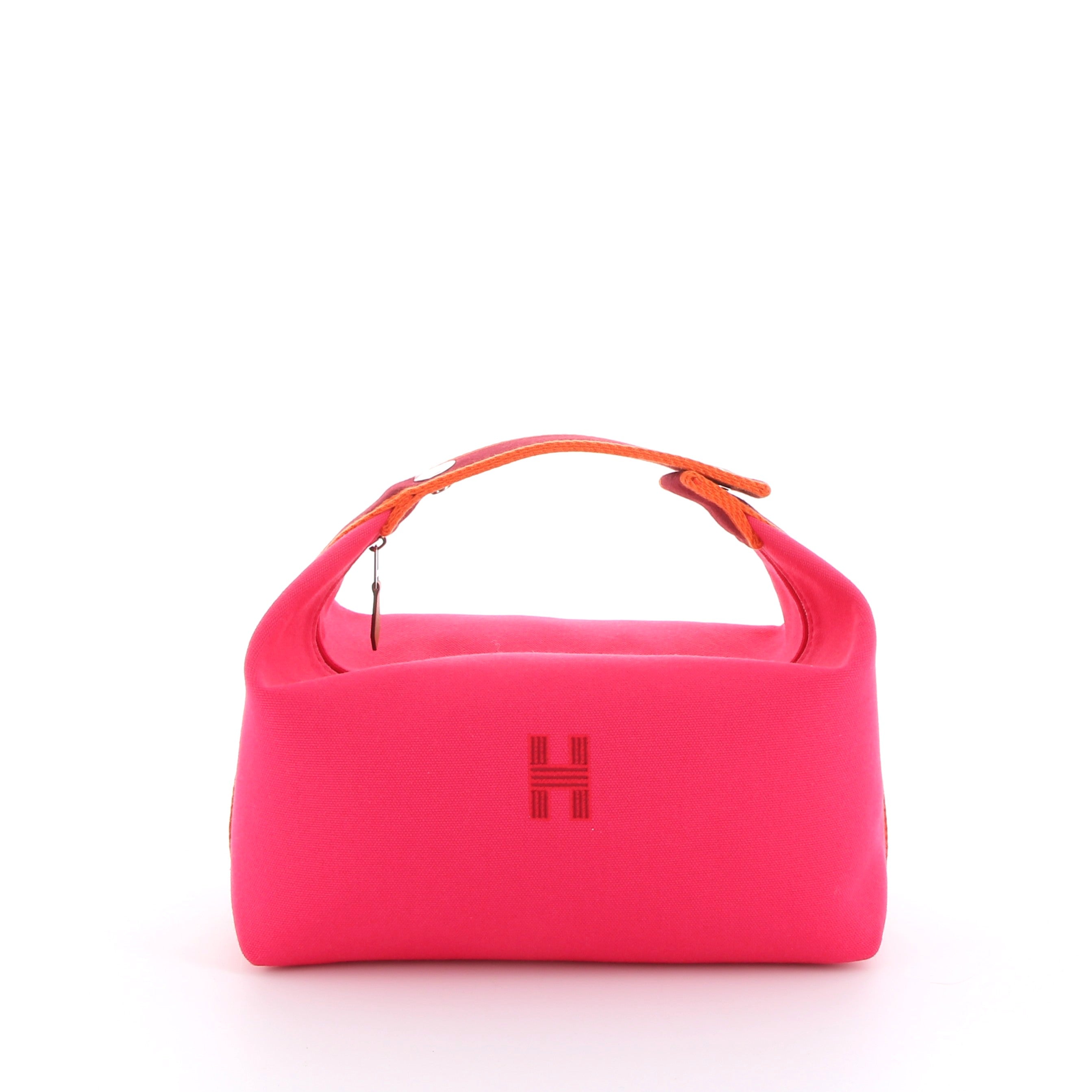 HERMES Trousse Bride-à-Brac Rose Petit Modèle