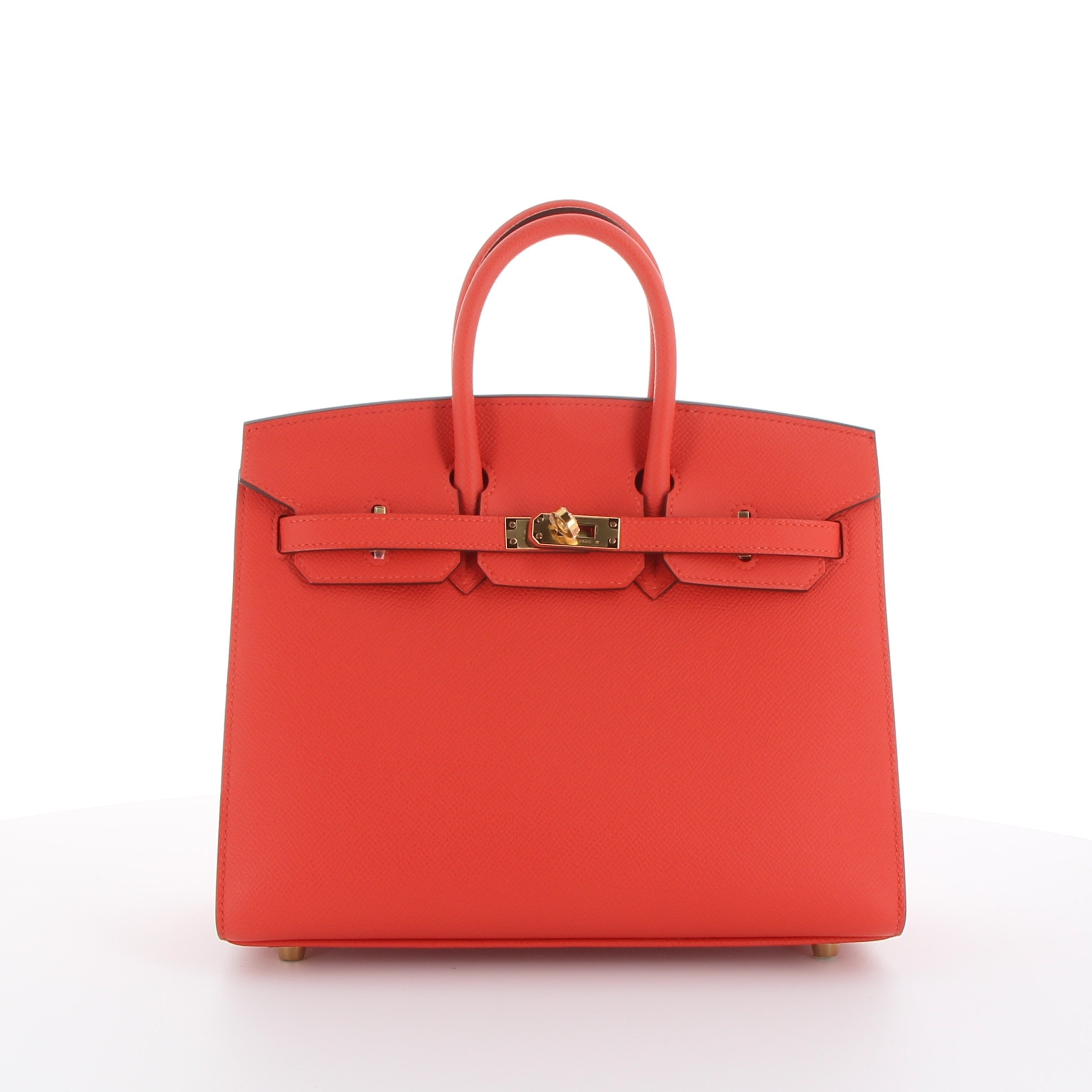 Hermès Birkin 25cm in Capucine Epsom & Gold Hardware
