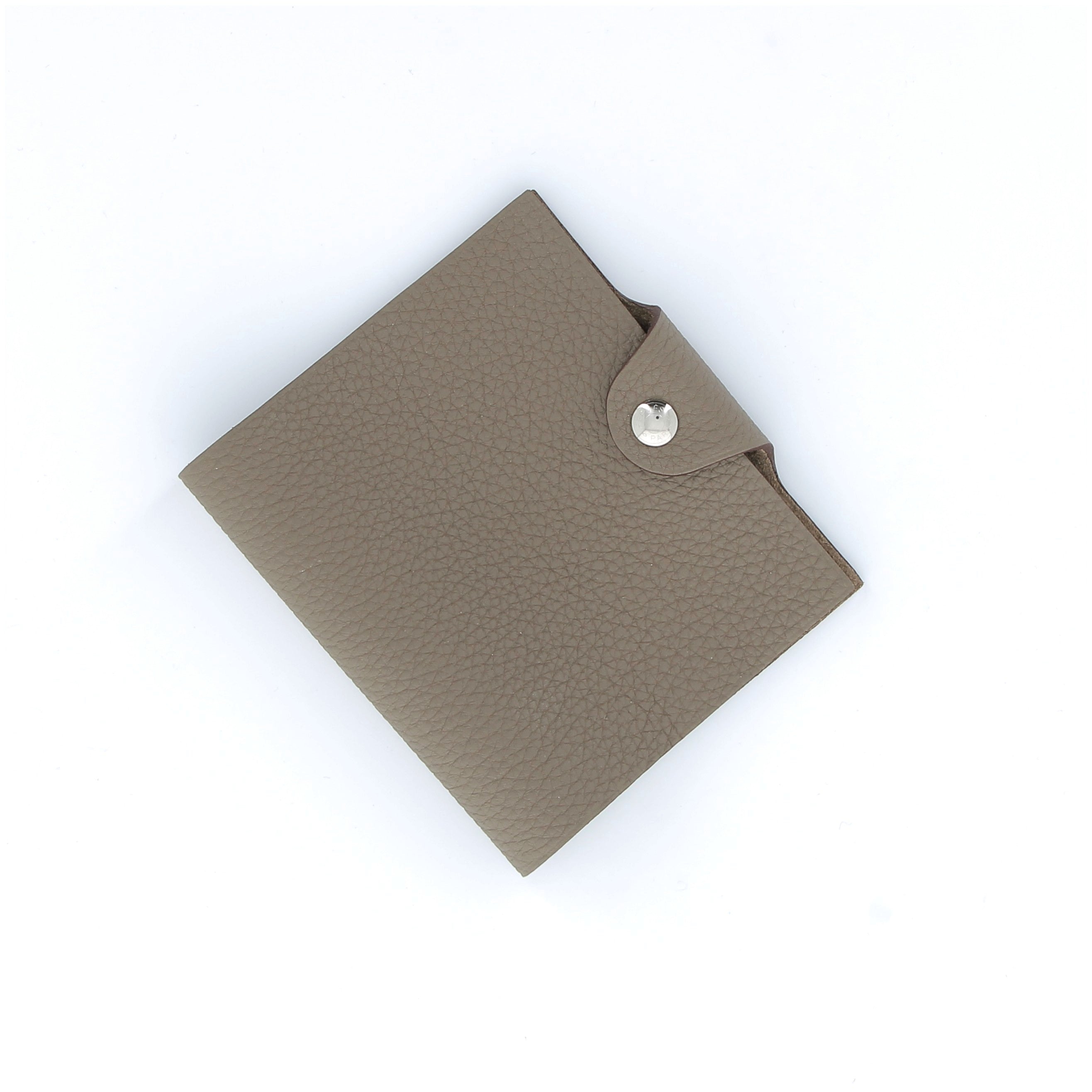 HERMÈS Couverture de cahier Ulysse Étoupe Mini