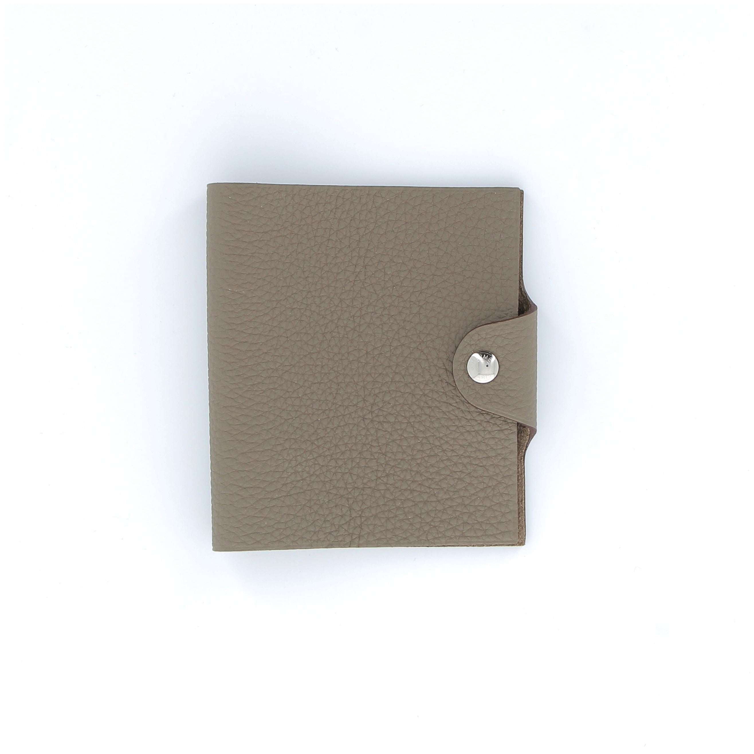 HERMÈS Couverture de cahier Ulysse Étoupe Mini