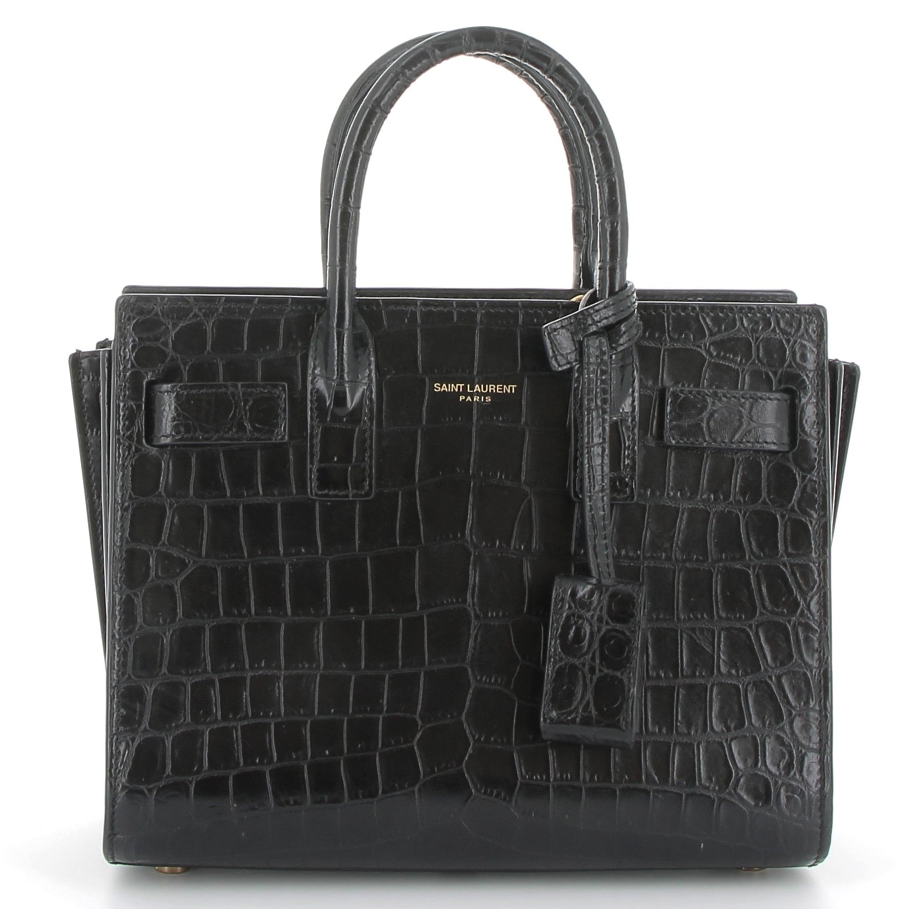 SAINT LAURENT Sac de jour Noir en cuir