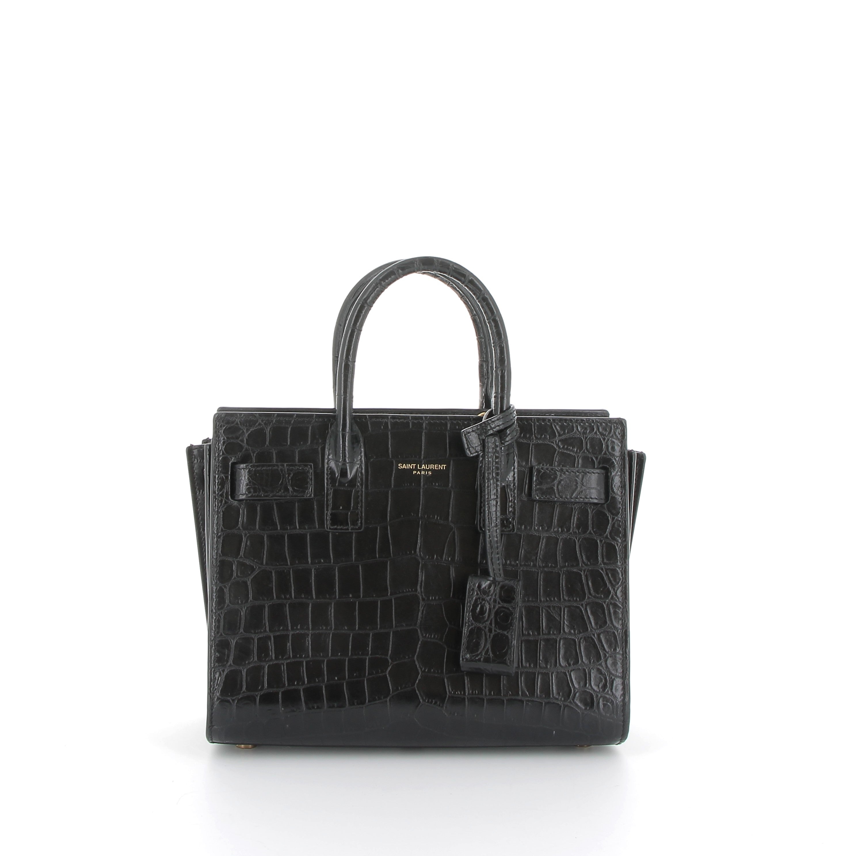 SAINT LAURENT Sac de jour Noir en cuir