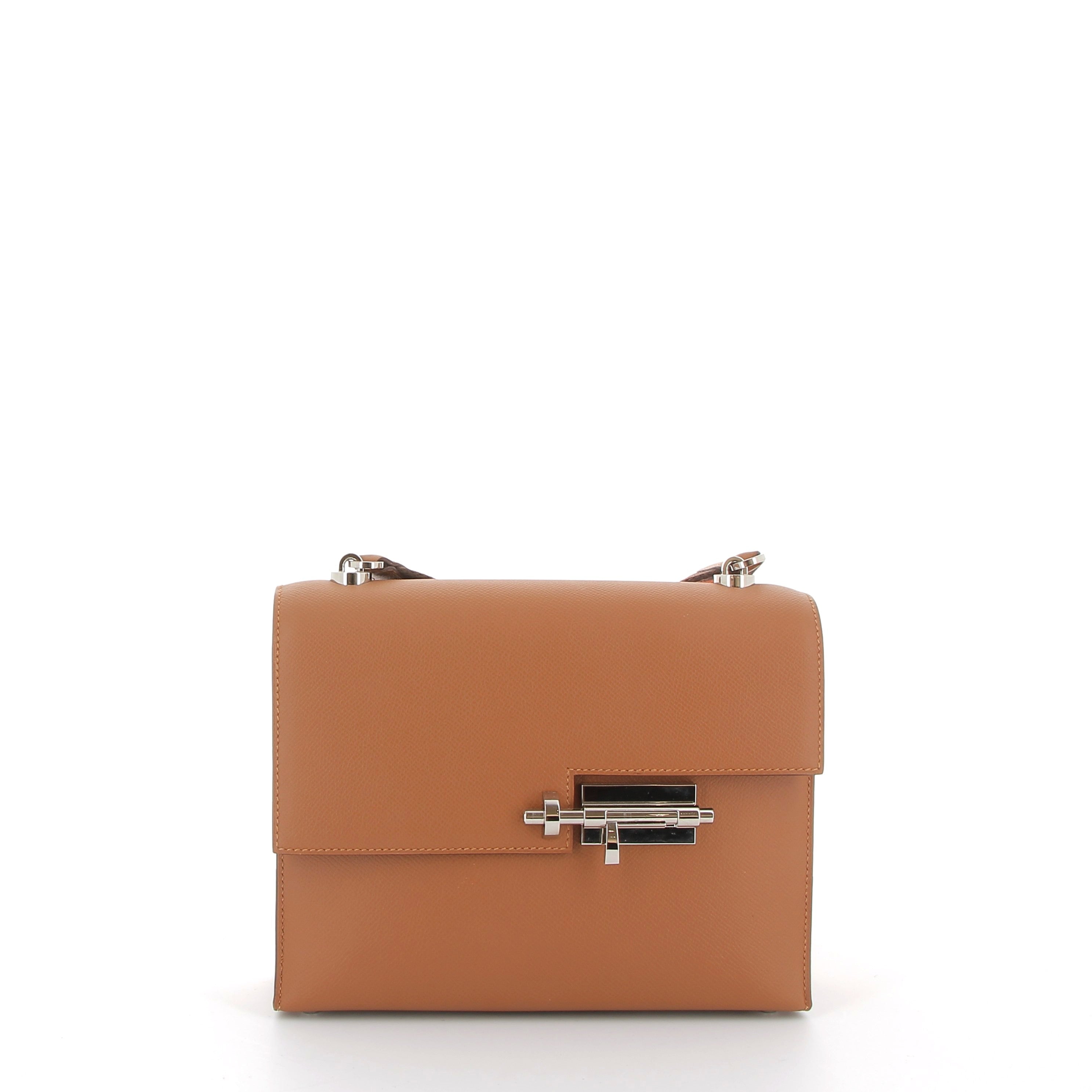 HERMES Verrou Gold Epsom Finition Palladié