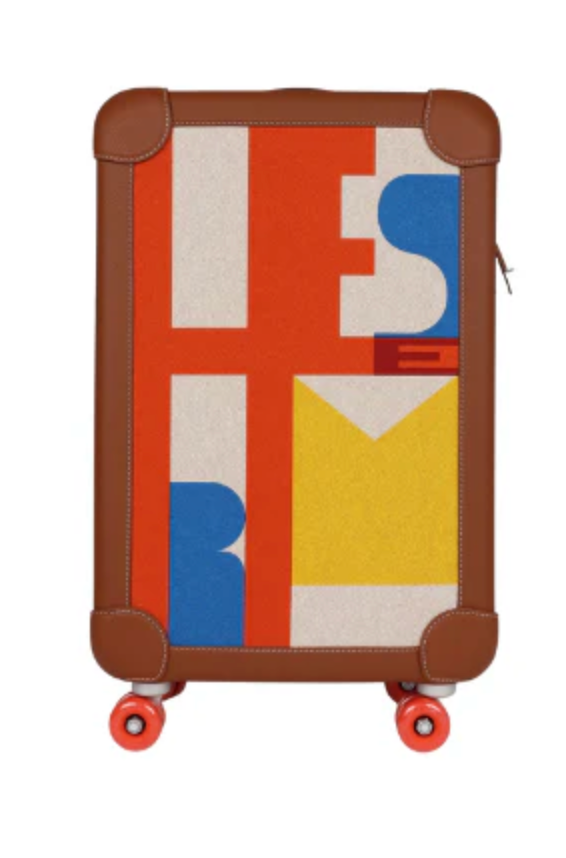 HERMES R.M.S III Cabin Suitcase CAPUCINE/ECRU/BEIGE/FAUVE/ORANGE