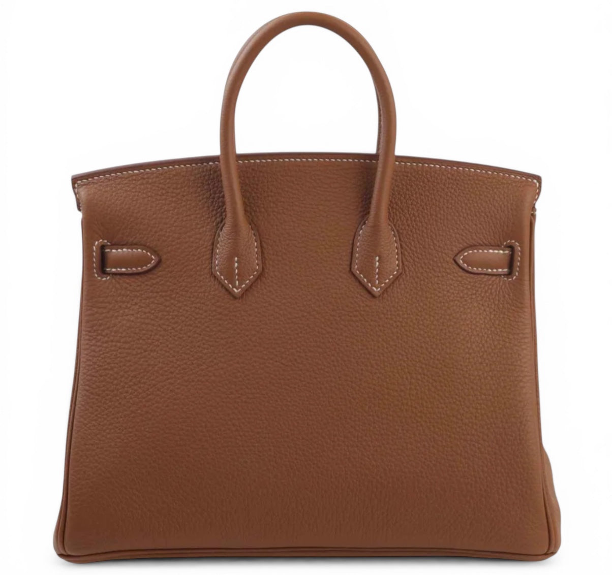 HERMES Birkin 25 Gold Cuir Togo Finition Palladié