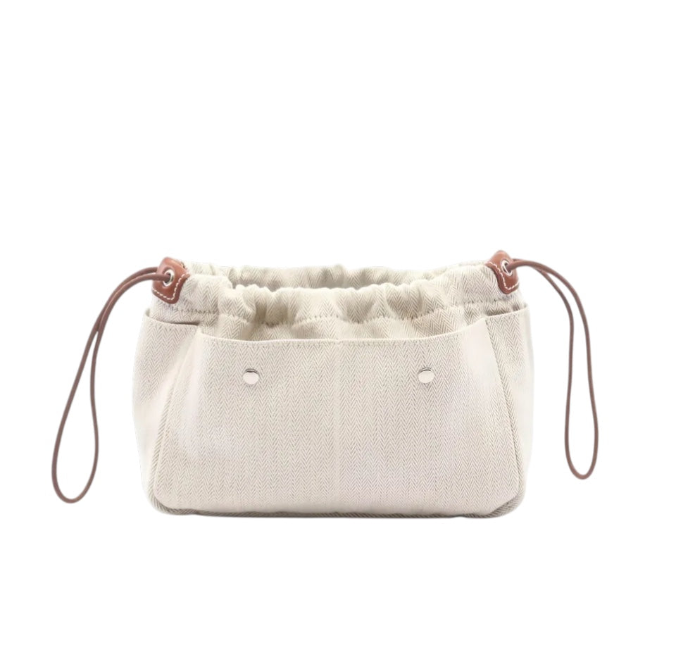 HERMES Trousse Fourbi 25 Tissage Chevron