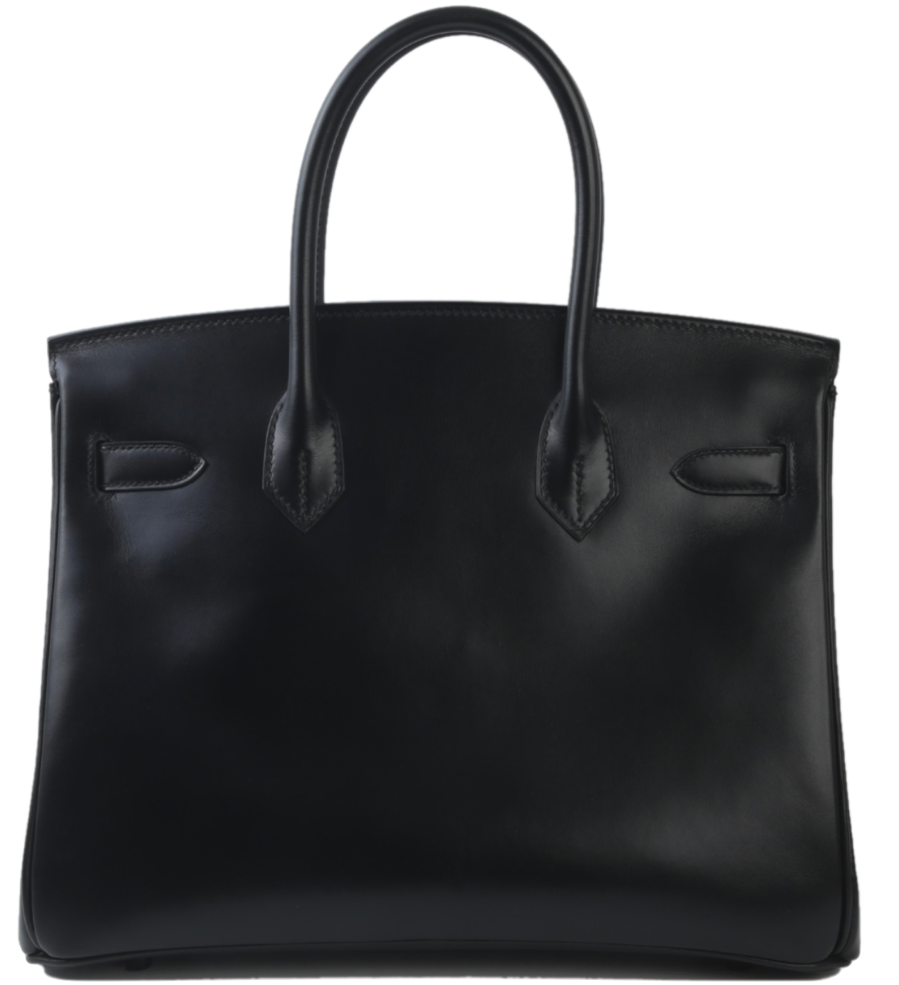 HERMES Birkin 30 So Black Cuir Box Finition Noir