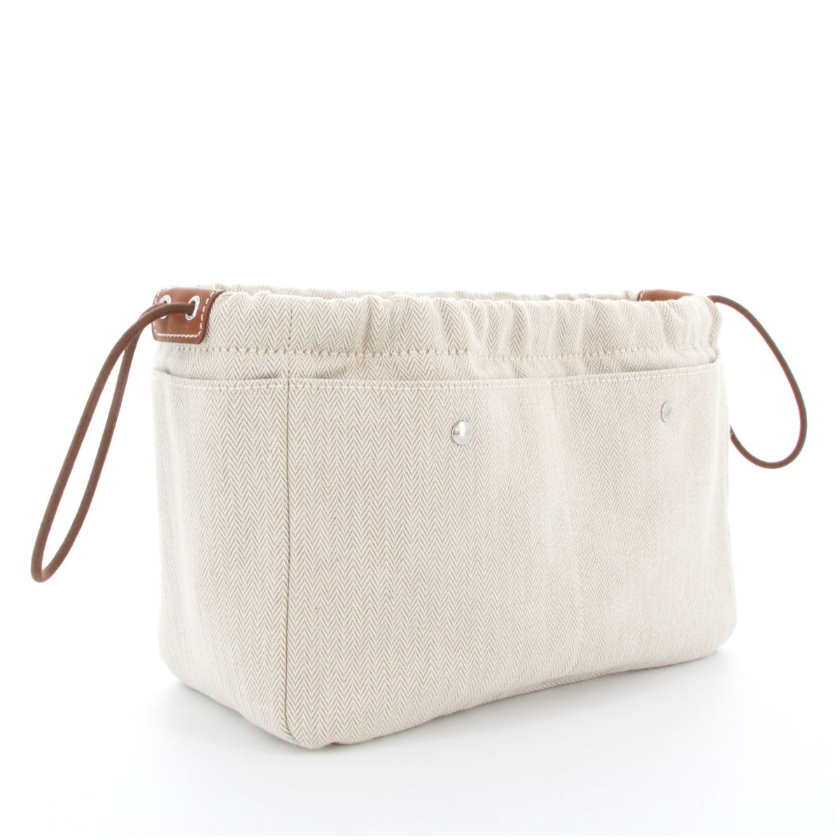 HERMÈS TROUSSE FOURBI 25 TISSAGE CHEVRON