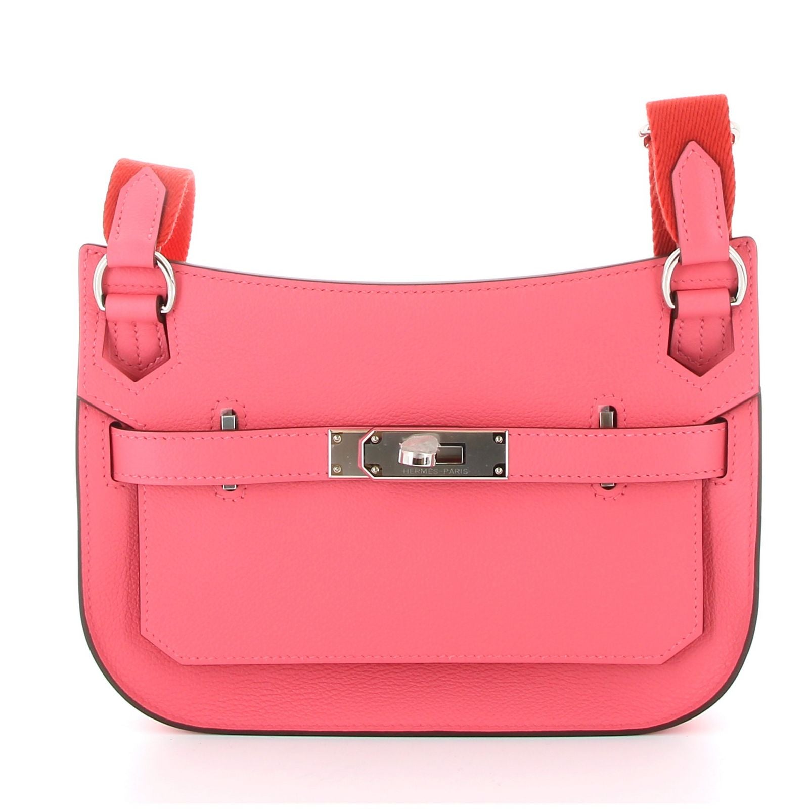 Hermes Jypsiere Mini Rose Confeti Togo Finition Palladié