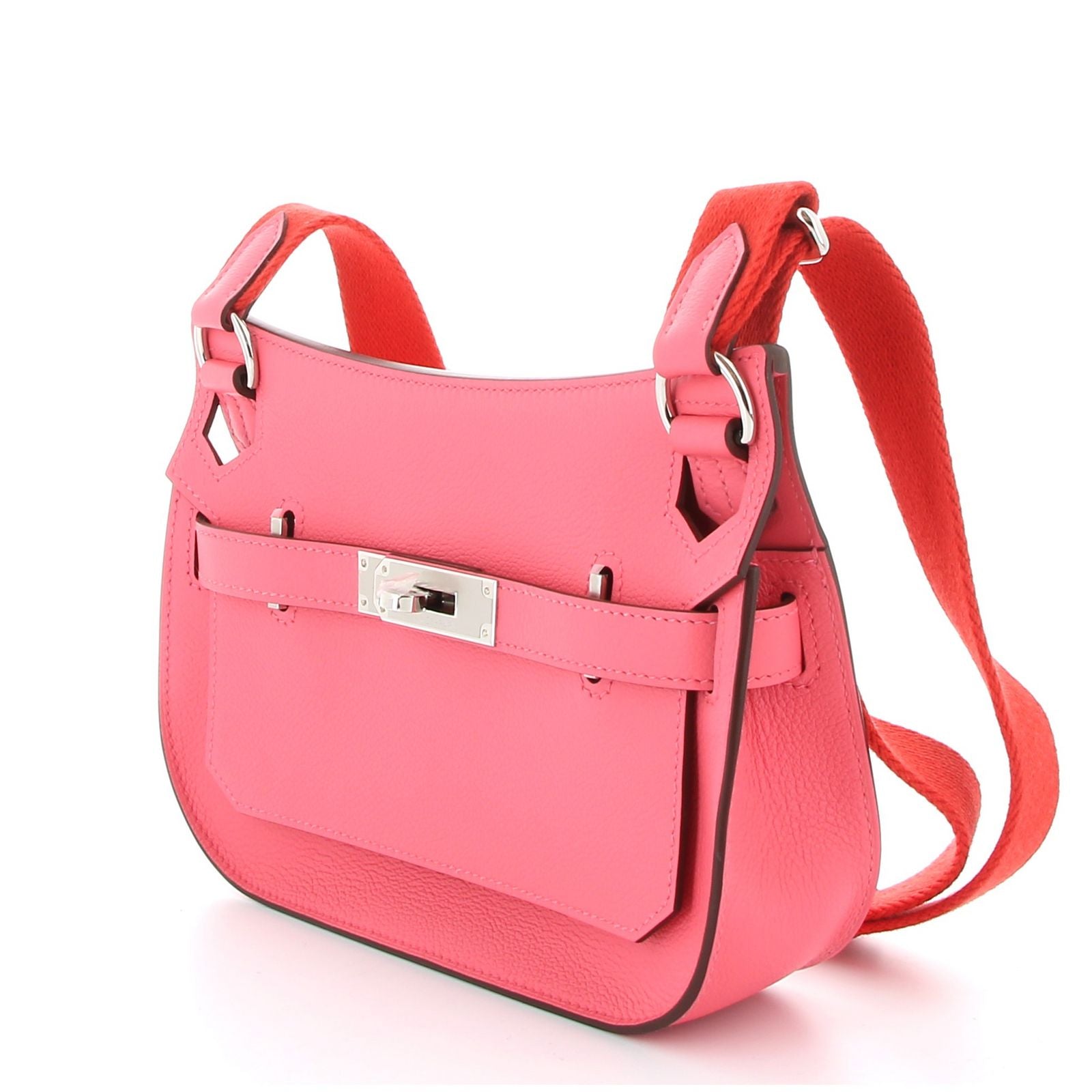 Hermes Jypsiere Mini Rose Confeti Togo Finition Palladié