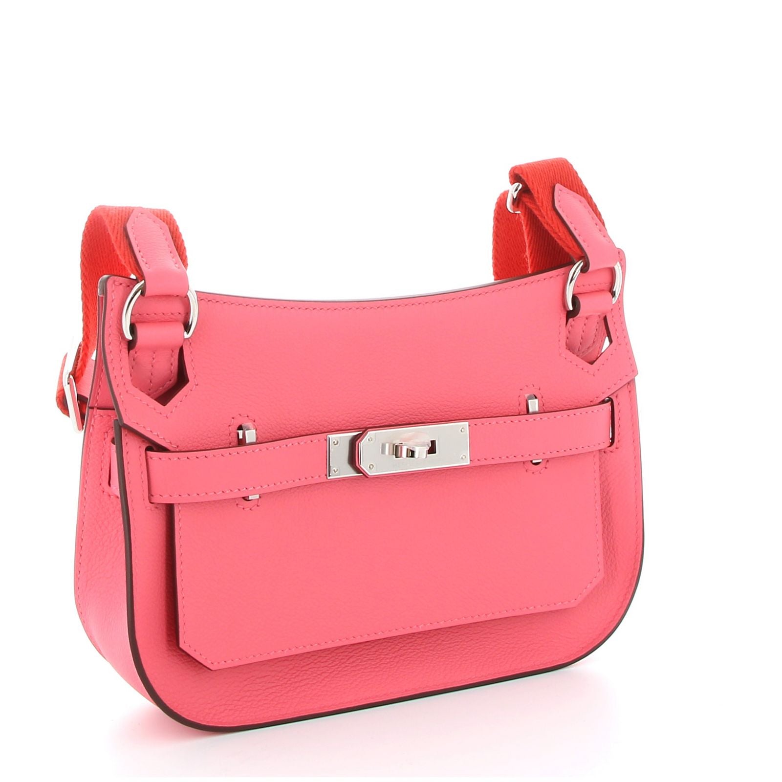Hermes Jypsiere Mini Rose Confeti Togo Finition Palladié