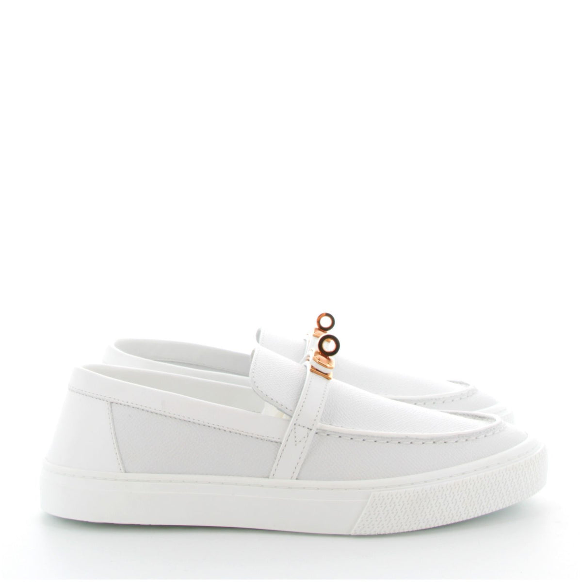 HERMÈS SNEAKERS FEMME GAME BLANC EPSOM