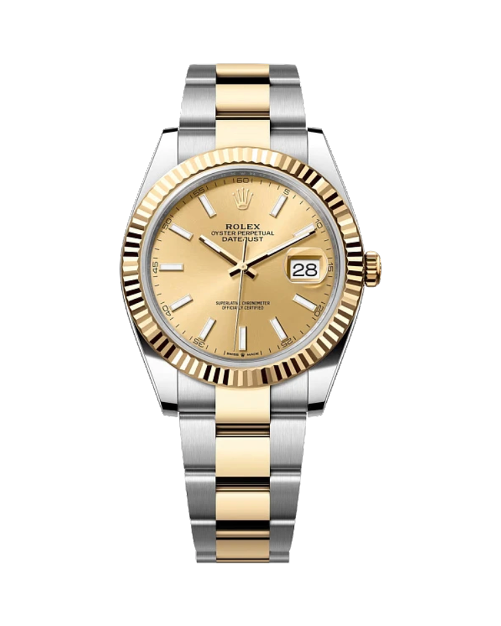 Montre en or et acier