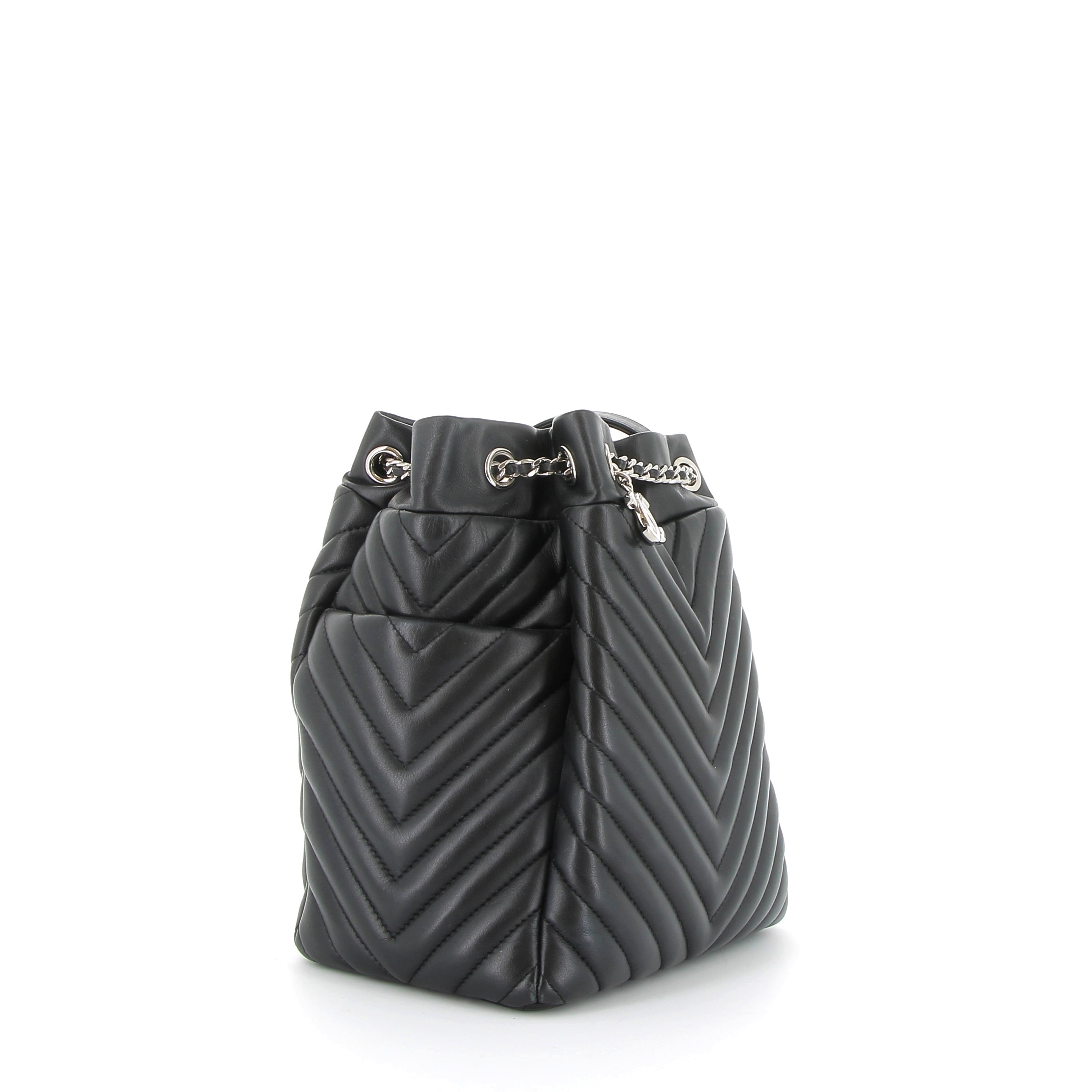 CHANEL Sac Sceau Urban Spirit Cuir Noir