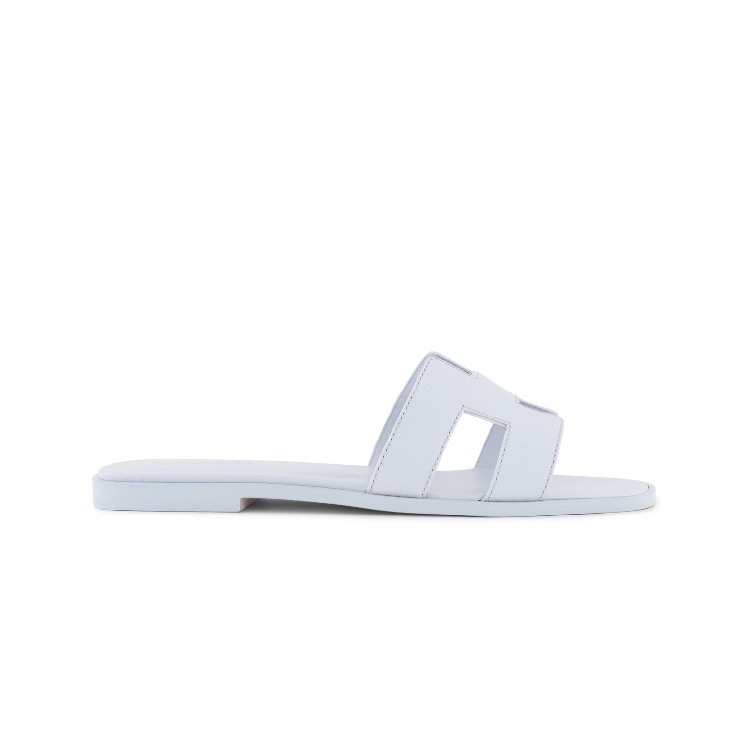 HERMES Oran Glacier Blue Epsom Leather